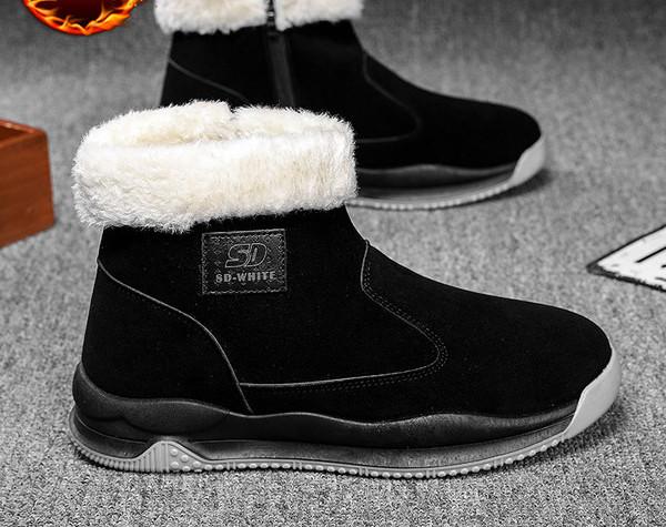 Ziemas vīriešu zābaki ar dūnu oderi