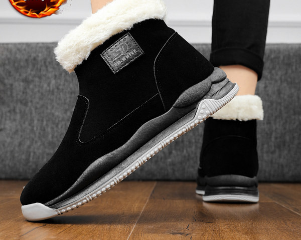 Ziemas vīriešu zābaki ar dūnu oderi