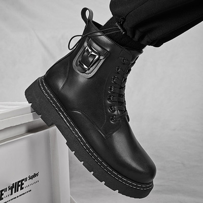 Casual muške čizme od eko kože - dva modela