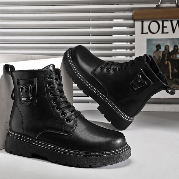 Casual muške čizme od eko kože - dva modela