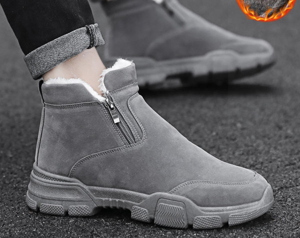 Vīriešu ziemas zābaki ar dūnu oderi