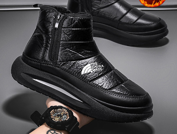 Jauna modeļa ziemas zābaki ar mīkstu oderi vīriešiem