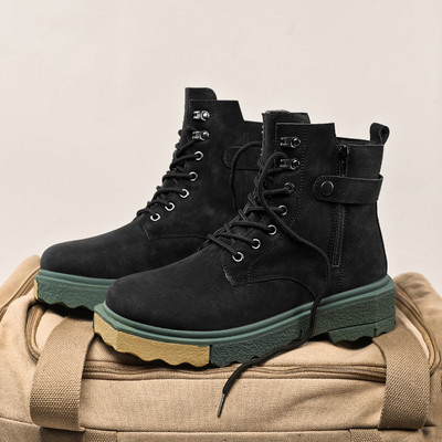 Vīriešu zābaki trīs krāsās