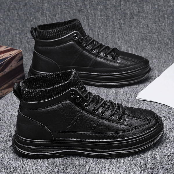 Gležnjače muške s pletenim dijelom