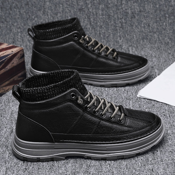 Gležnjače muške s pletenim dijelom