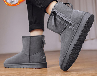 Vīriešu ziemas zābaki ar dūnu oderi