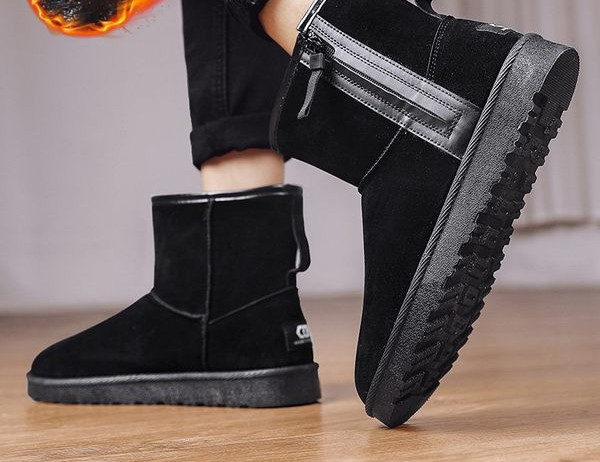 Vīriešu ziemas zābaki ar dūnu oderi