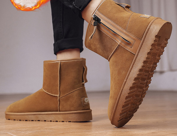 Vīriešu ziemas zābaki ar dūnu oderi