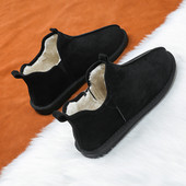 Ανδρικά μποτάκια casual με πουπουλένια φόδρα