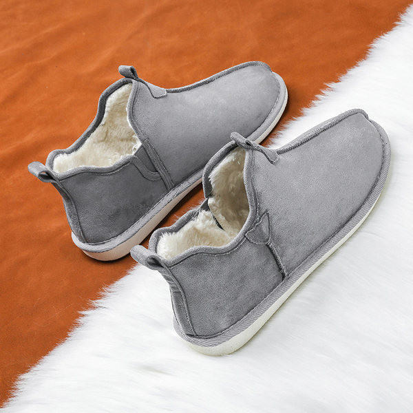 Ανδρικά μποτάκια casual με πουπουλένια φόδρα