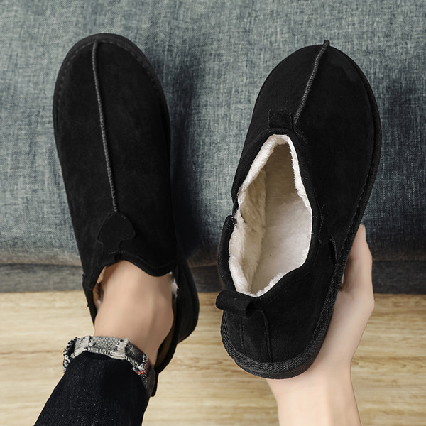 Ανδρικά μποτάκια casual με πουπουλένια φόδρα