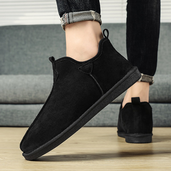 Ανδρικά μποτάκια casual με πουπουλένια φόδρα