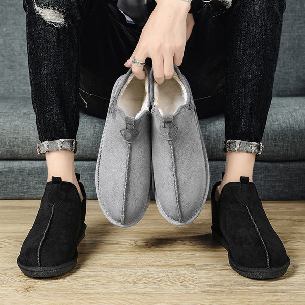 Ανδρικά μποτάκια casual με πουπουλένια φόδρα