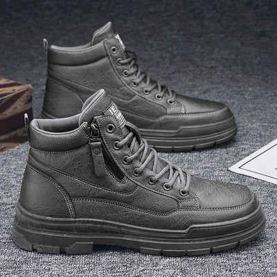 Novi model muških čizama od umjetne kože sa vezicama