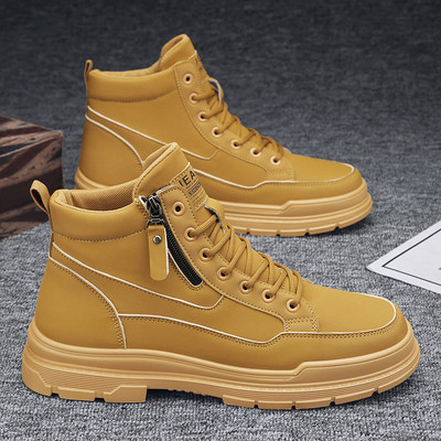 Novi model muških čizama od umjetne kože sa vezicama