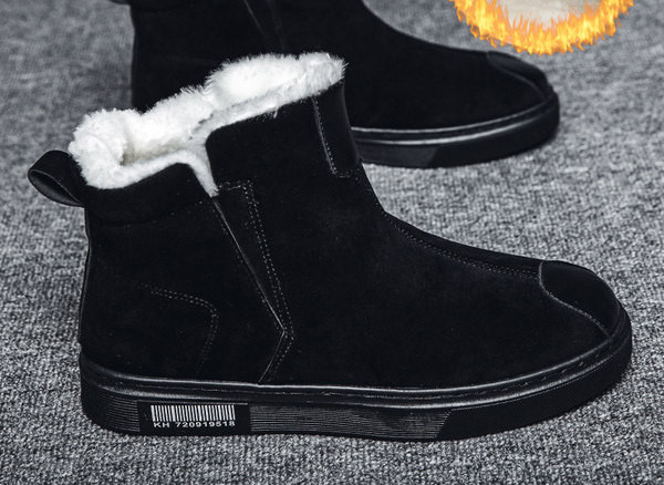 Χειμερινά ανδρικά μποτάκια με πουπουλένια φόδρα