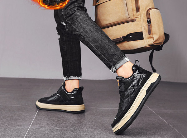 Zimske muške cipele s donjom postavom