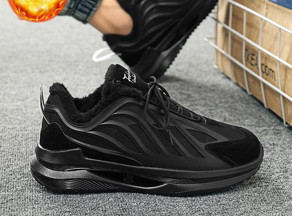 Ανδρικά sneakers με φόδρα σε τέσσερα χρώματα