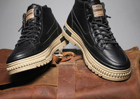 Vīriešu ādas kedas ar rāvējslēdzēju