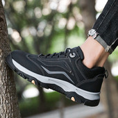 Νέο μοντέλο χειμερινών παπουτσιών με επίπεδη σόλα και κορδόνια για άνδρες