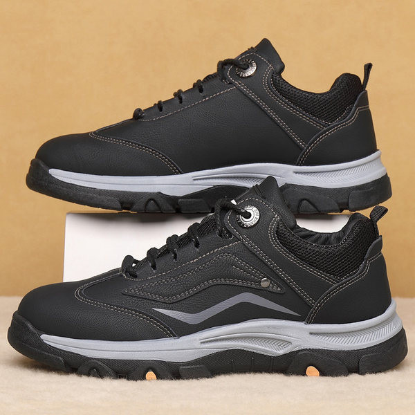 Νέο μοντέλο χειμερινών παπουτσιών με επίπεδη σόλα και κορδόνια για άνδρες