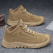 Ανδρικά χειμωνιάτικα παπούτσια από eco suede