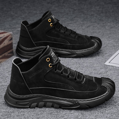 Ανδρικά χειμωνιάτικα παπούτσια από eco suede