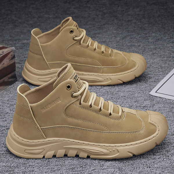 Ανδρικά χειμωνιάτικα παπούτσια από eco suede