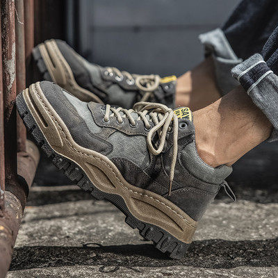 Ανδρικά χειμερινά παπούτσια - με κορδόνια