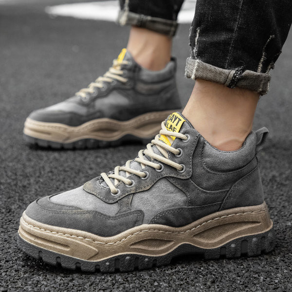 Ανδρικά χειμερινά παπούτσια - με κορδόνια
