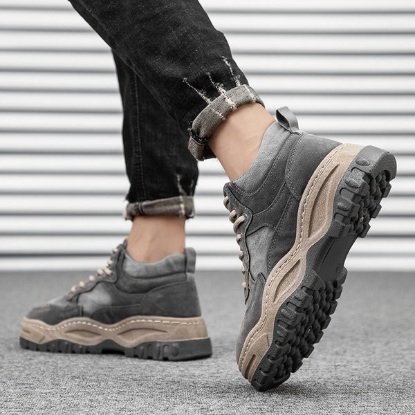 Ανδρικά χειμερινά παπούτσια - με κορδόνια