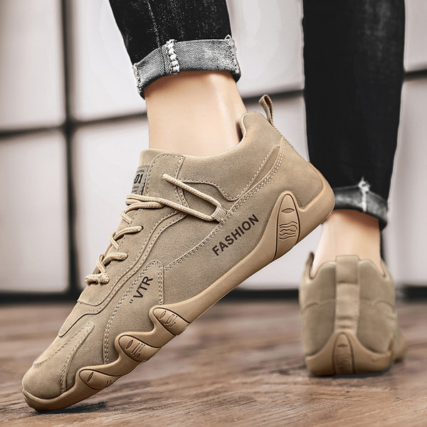 Muške cipele od eko kože sa pertlama i natpisom u više boja