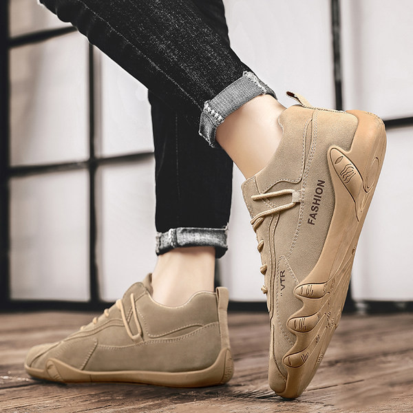 Muške cipele od eko kože sa pertlama i natpisom u više boja