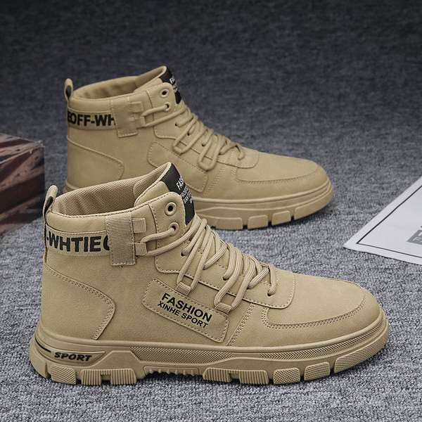 Ανδρικά sneakers με γράμματα σε τέσσερα χρώματα