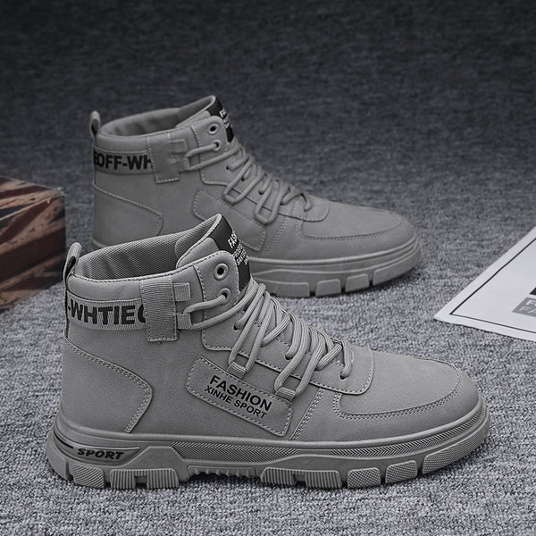 Ανδρικά sneakers με γράμματα σε τέσσερα χρώματα