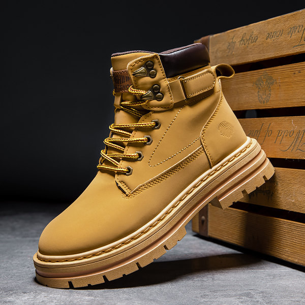 Muške zimske čizme na pertlu - dvije boje