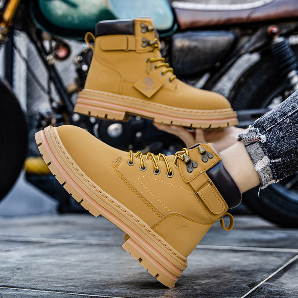 Muške zimske čizme na pertlu - dvije boje