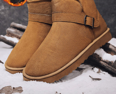 Ανδρικά μποτάκια με πουπουλένια φόδρα - κατάλληλα για τον χειμώνα