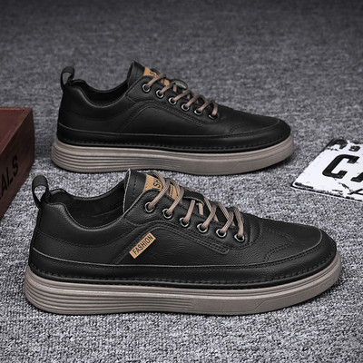 Ikdienas ādas kedas vīriešiem