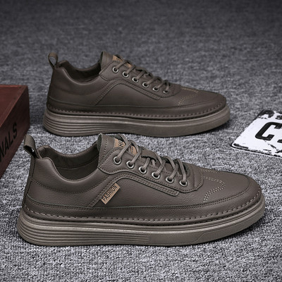 Ikdienas ādas kedas vīriešiem