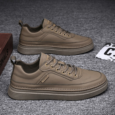 Ikdienas ādas kedas vīriešiem