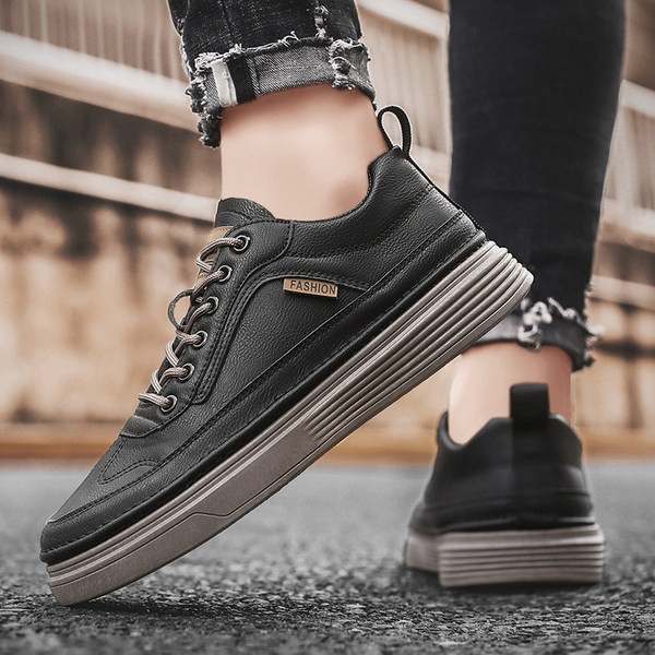 Ikdienas ādas kedas vīriešiem