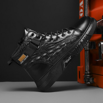 Зимни мъжки обувки с 3D- елемент