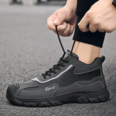 Ανδρικά χειμερινά παπούτσια - με επιγραφή