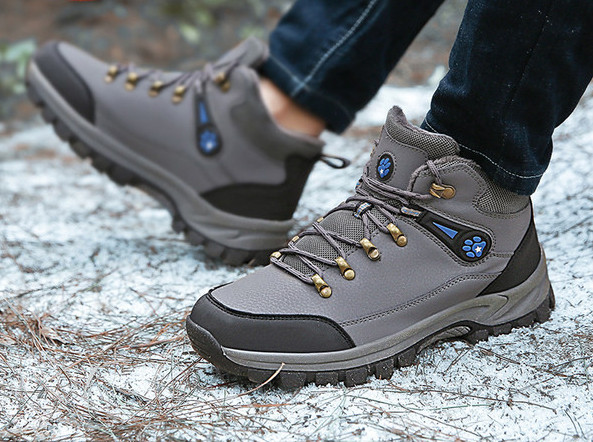 Muške zimske cipele s postavom