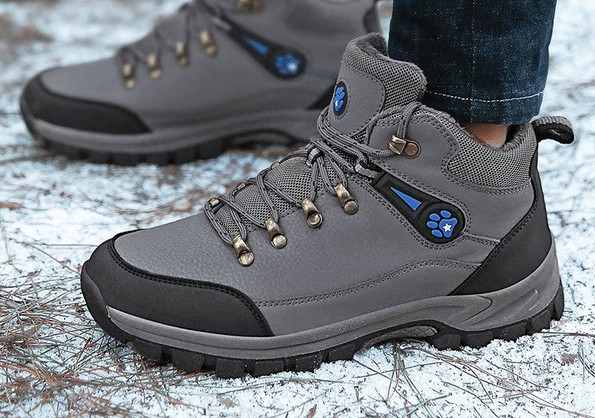 Muške zimske cipele s postavom