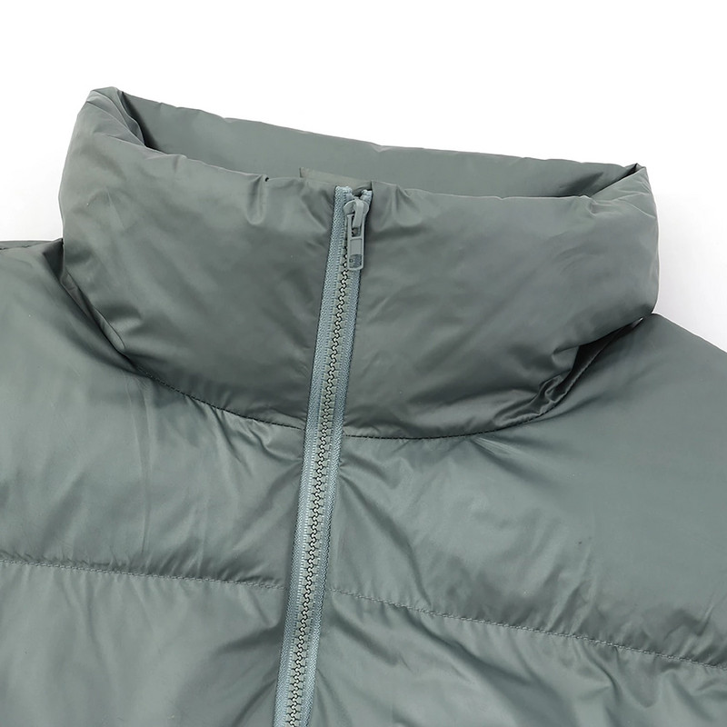 Jauns dizains Sieviešu 2022 Ziemas Parka Stilīga dūnu jaka Mētelis Zaļš Pelēks Balts Virsdrēbes