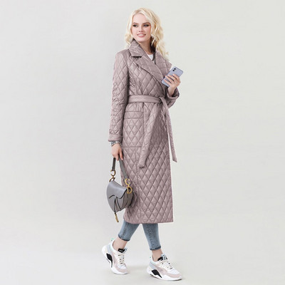 BAIYTBUY 2022Νέο ανοιξιάτικο βαμβακερό καπιτονέ μακρύ φουσκωτό Γυναικείο μπουφάν χειμερινό μπουφάν Γυναικεία φθινοπωρινά ρούχα γυναικείο πουπουλένιο παλτό