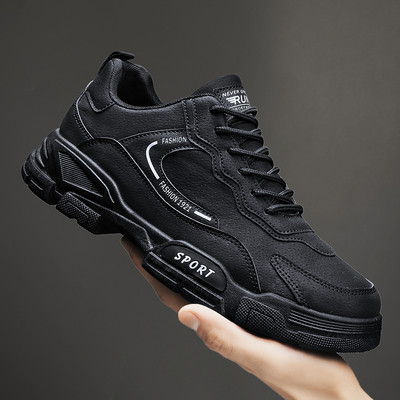 Φθινοπωρινά-χειμωνιάτικα ανδρικά sneakers με κορδόνια αθλητικό μοντέλο