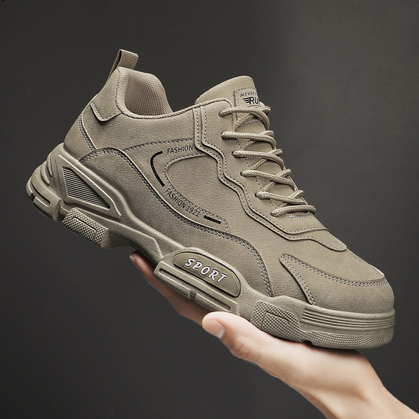 Φθινοπωρινά-χειμωνιάτικα ανδρικά sneakers με κορδόνια αθλητικό μοντέλο